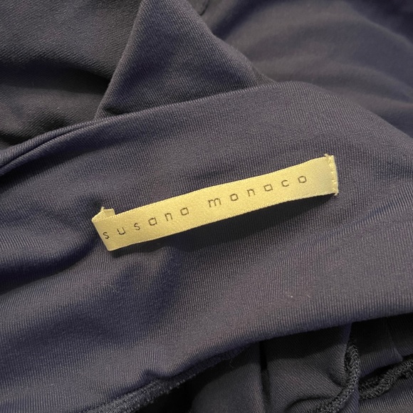 Susana Monaco Blue Mini Dress - Picture 3 of 3